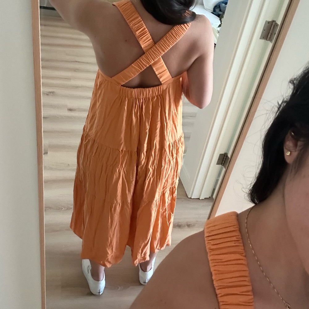 Orange Maxi Dress